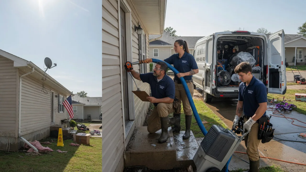 Ceiling Water Damage Restoration in Portal, ND near me